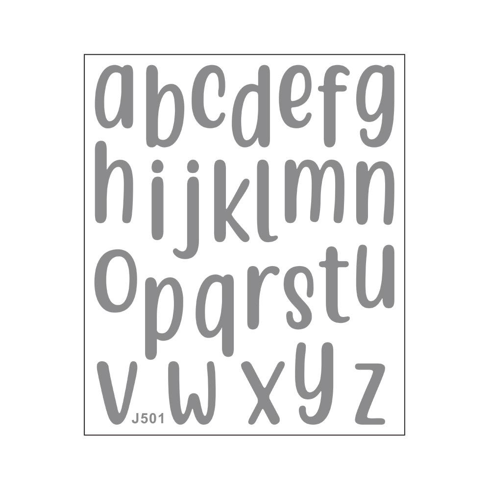 Painted English Letters Stickers Notebook Water Cup Mailbox Beautification and Decoration