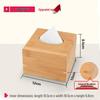 Xinyuxuan Bambusholz Taschentuchbox