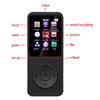 Acogedor Bluetooth 5.0 MP3 MP4 Player, 1.77-inch LCD Digital HiFi Lossless Music Player, Supports FM Radio, Recorder, E-book, HD Speaker, for Kids and