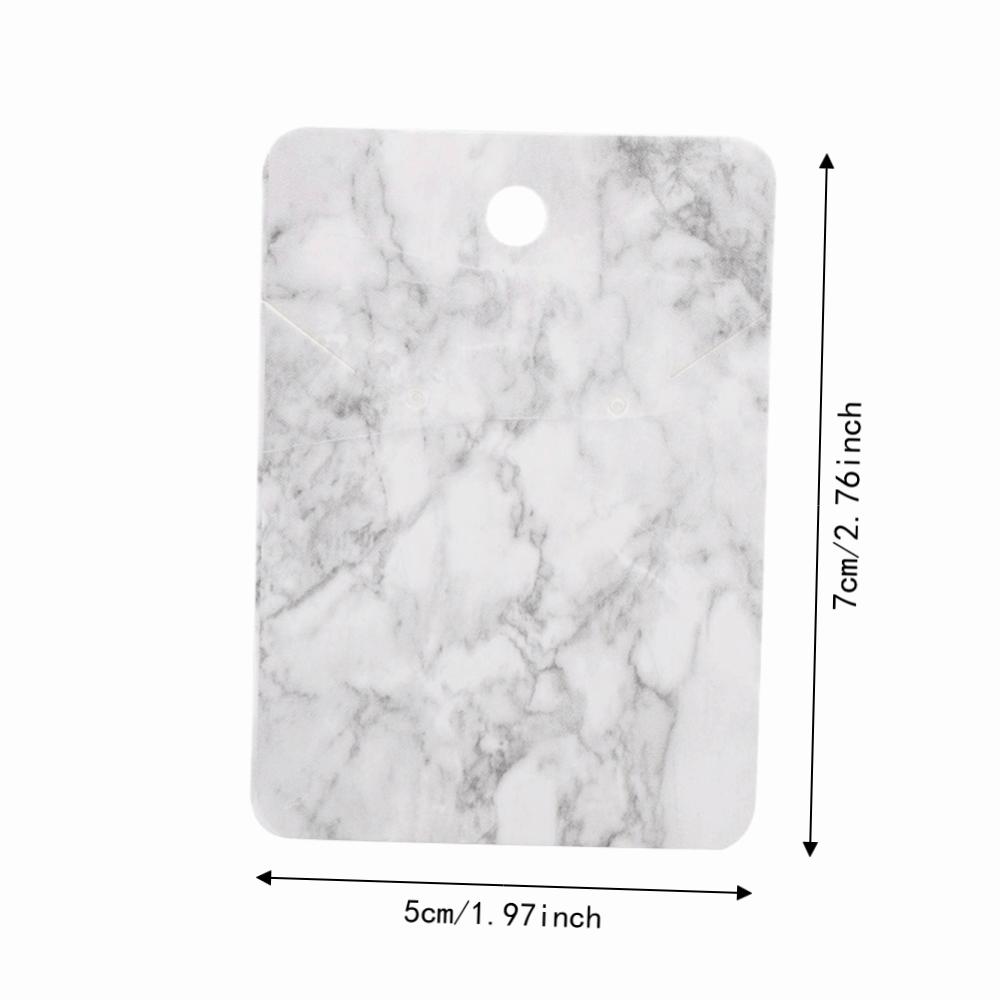 100Pcs 5 x 7cm Earring Necklace Packaging Cardstock  Jewelry wholesale classification display