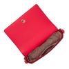 Michael Kors Vincent Logo Print Magnetic Closure Coated Canvas Crossbody Bag Women Bags Bright-Red 35F4G2VC5O-2610