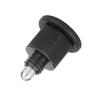 KST213 M6/8/10 Coarse Thread Carbon Steel/Stainless Steel ReturnType/Self-locking Mini Index Plunger Pins Black/Blue/Red Knob Locating Pins