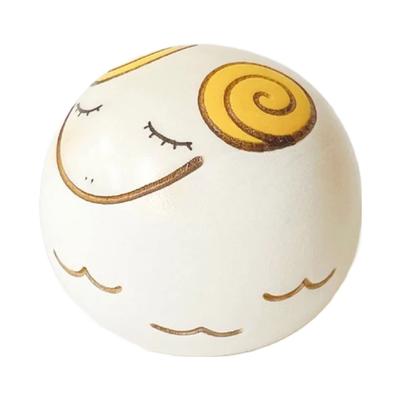 A Popular Japanese Made In Japanese Kokeshi Folk Crafted by 12 Zodiac Kokeshi Souvenir. Japan. Dolls. Crafts. Usaburo. Signs. Sheep, Yurakoro, Sheep.