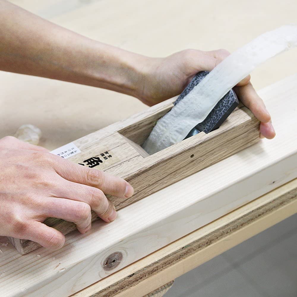 KAKURI Pattern White Blade Width DIY Carpentry Wood Surface Finish Processing 41432 Two-blade Plane, Finish, 50mm, Planer, Flat, Tool,