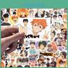 100pcs Anime Japonês Haikyuu!! Adesivos de Grafite com Designs Impermeáveis e Coloridos