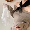 Floral Pattern Hair Wrap Embroidered Women Headscarf Fashion Lace Scarf