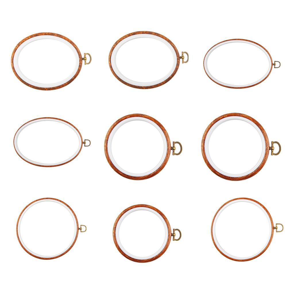 Cross Stitch Embroidery Hoop Multifunction Knitting Crafts Household for Beginner Starter Embroidery Rack