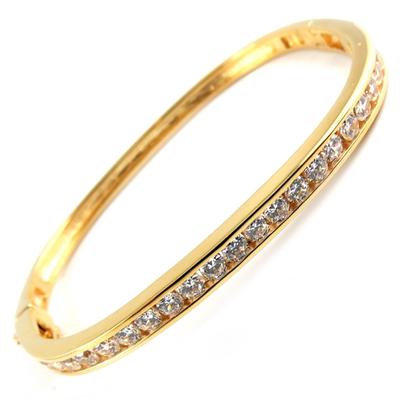 [F9358] - Gold Plated Bracelet 'Diane'
