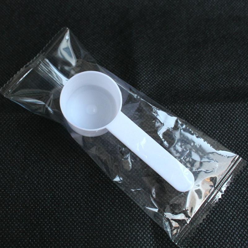 

20ml Plastic Measuring Spoon for 10g Powder, Liquid, or Granules - Individually Packaged