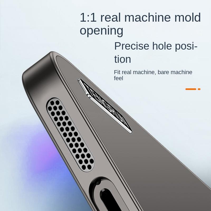 Per OPPO Reno 13 13 Pro Custodia per Telefono con Vernice Metallizzata Opaca Streamer Anti-Caduta Anti-Impronte Digitali con Foro