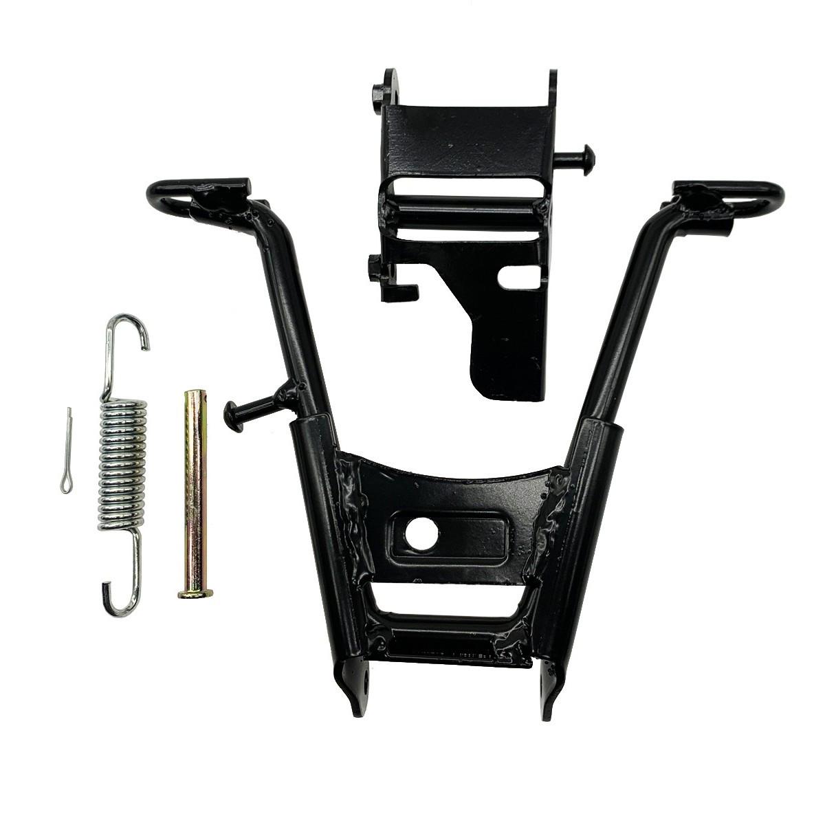 Premium Metal Double Kickstand for PW50 Off-Road Motorcycle 25x25x10 cm