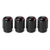 4Pcs Car Wheel Tire Valve Cap Stem Cover Auto Accessories For Honda Civic FIT Accord Prelude CRV 5th City CRZ CRX Jazz HRV Pilot