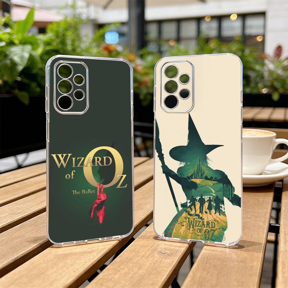 Movie The W-Wizard of O-OZ Phone Case For Samsung S25,S24,S21,S22,S23,S30,Ultra,S20,Plus,Fe Transparent Cover