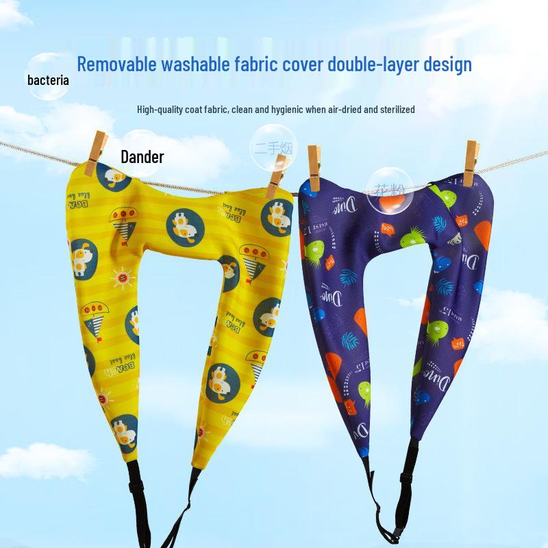 Children's Cartoon Car Headrest Neck Pillow & Lumbar Support Cushion