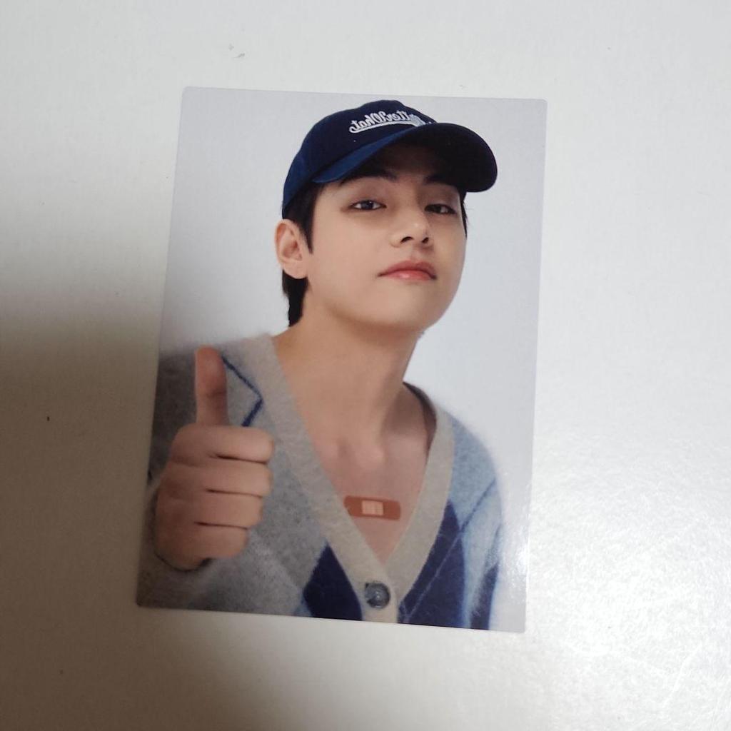 [USED] BTS Fortune Box B Trading Card Photo Card V Taehyung