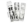 28 Dog themed bookmarks