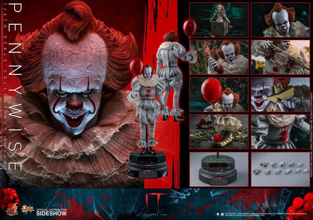 Chapter Scale Figure of Pennywise [Movie Masterpiece] "IT Two" 1/6