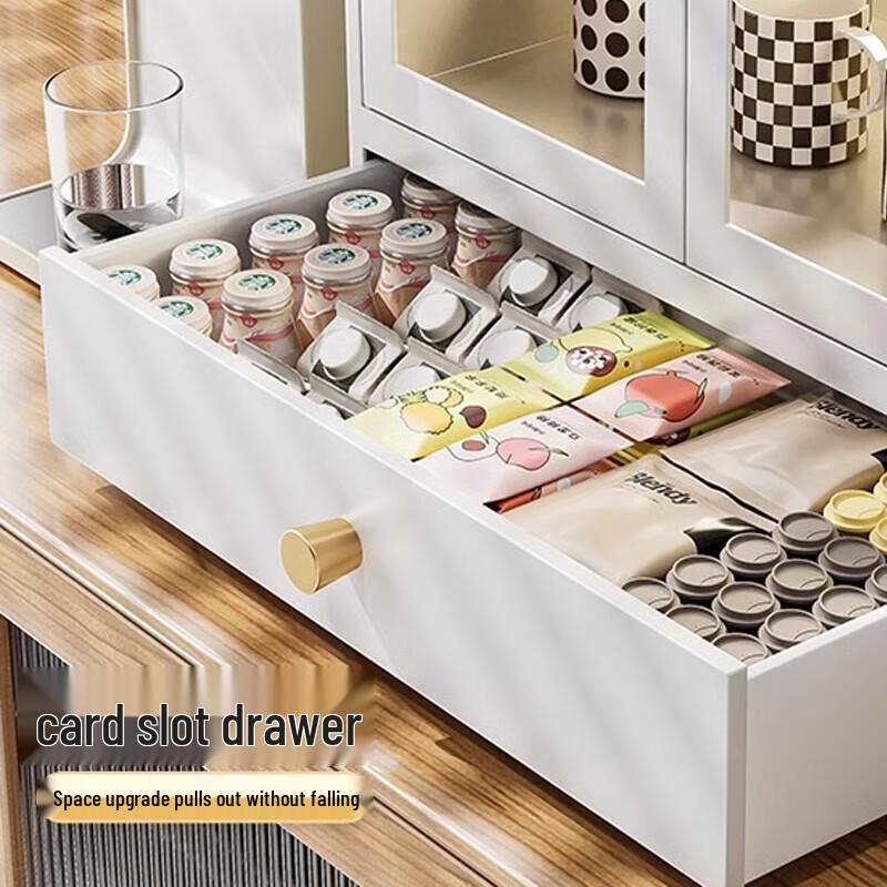 Beifu French Retro Kitchen Cup Storage Cabinet