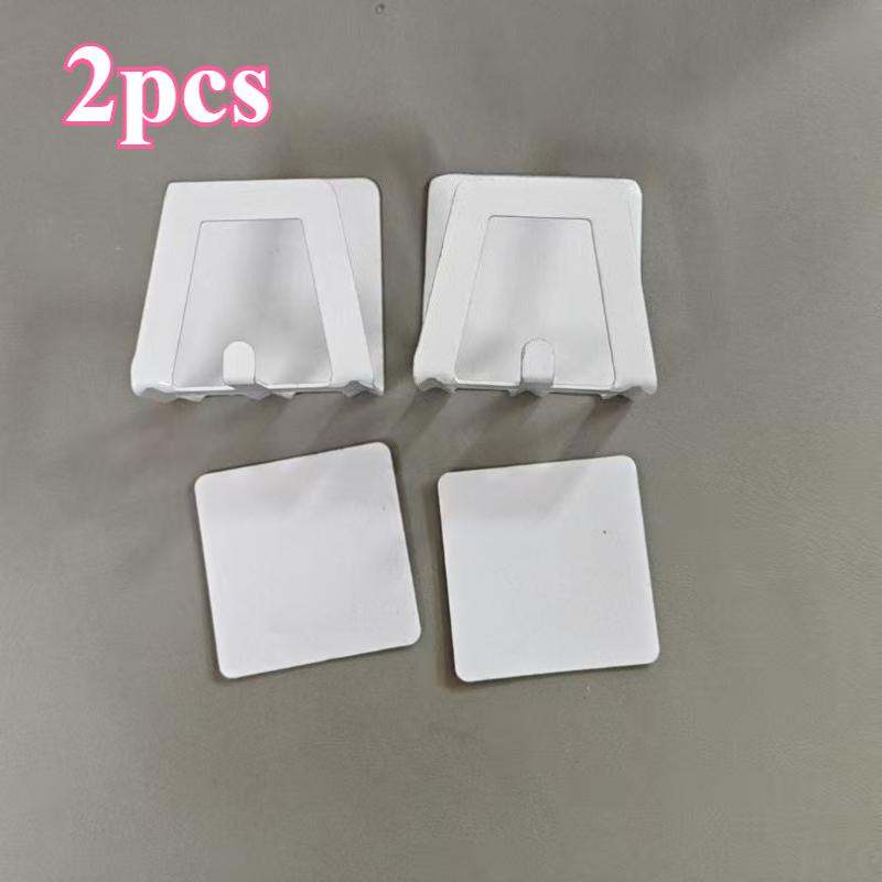 2Pcs Multifunctional metal kitchen tissue rack wall hanging place cutting board rack wall punch-free pot lid storage rack