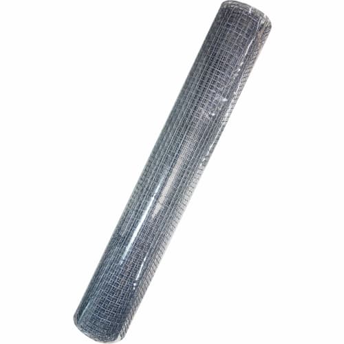 DAIDOHANT (Wire Mesh) Zinc Plain Weave Wire Mesh (Wire Diameter d) 0.7mm x 5 Meshes / (Width W) 450mm x (Length L) 1M, 1 Roll, 10160147