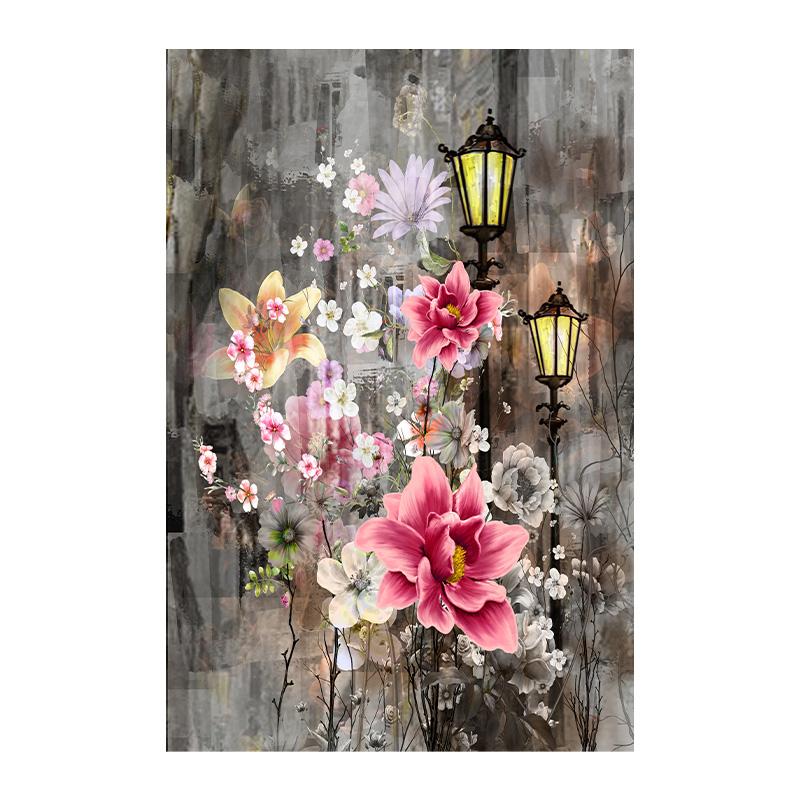 Abstract Art Colorful Flower Canvas Painting Wall Art Spring Tree Floral Posters Prints for Living Room Bedroom Home Decor