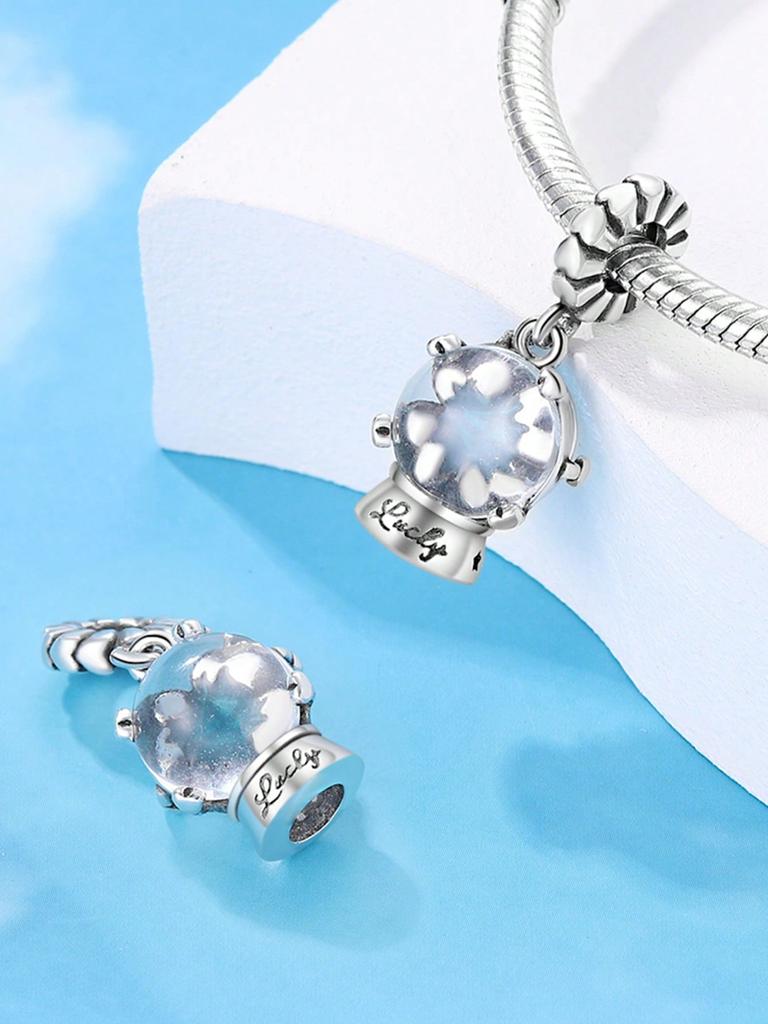 Charm Bead Charms Plata copper Colors Blue Sea Eye Sea Pearl Bead Charms Charm Pendant for Authentic Bracelets for Women Do It Yourself Jewellery Love