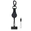 Portachiavi Retrattile da Alpinismo Outdoor con Clip a Fibbia Easy-Pull e Portabadge con Cavo in Acciaio