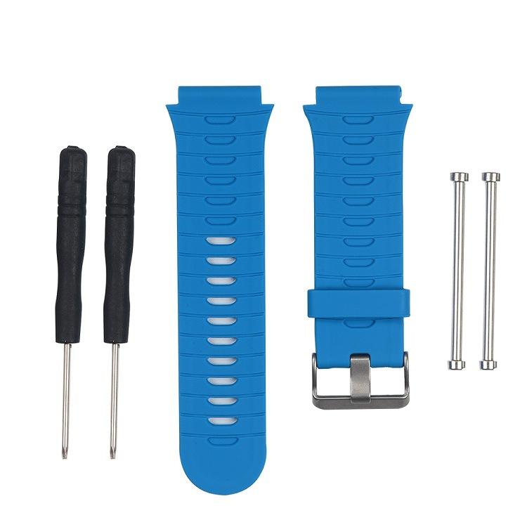 Schweißresistent Hypoallergenes Silikon-Uhrenarmband Ersatz-Kit für Garmin Forerunner 920XT Mit Werkzeugen & Federstegen