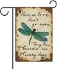 Vintage Dragony with Inspirational Quote Garden Ag Double Sided 12 X 18 Inch Yard Ag, Small Ags for Outside Decorati GGO