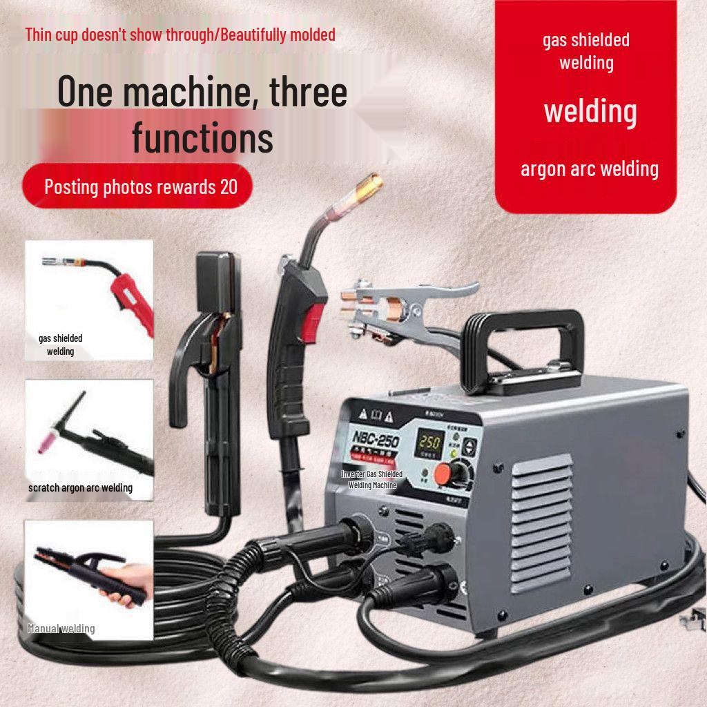 Saldatrice TIG/MMA Rapida da 270 Secondi per Uso Domestico - Saldatrice Elettrica Industriale 220V/315 con Pistola per Saldatura a Gas Protettivo.