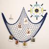 100X200Cm Beach Themed Fish Net Decorations Wall Mounted For Pirate Mermaid Beach Party Home Bedroom Decoration
