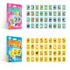 36pcs Children Cognition Cards Animal Color Fruits Double Side Flashcards Montessori Baby Kids Early Educational Toys Gifts