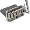 Musiclily Pro Tremolo Support Tremolo Bridge with Steel Saddles for American Strat Electric Chrome 10.5mm Unit, Two-Point Guitars,
