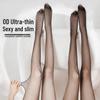 2024 Ultradünne transparente Strümpfe aus schwarzer Seide - 0D Sexy All-Match-Alltagskleidung