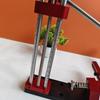 360° Rotation Flip Fixed-Angle Knife Sharpening Kit -Professional Knife Sharpener with Whetstones -Abrasive Holding System Tools