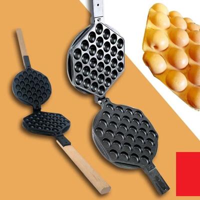 Comercial qq ovos bolha bola de cozimento waffle maker ferro hong kong waffle eggette molde bolo máquina electirc placa antiaderente