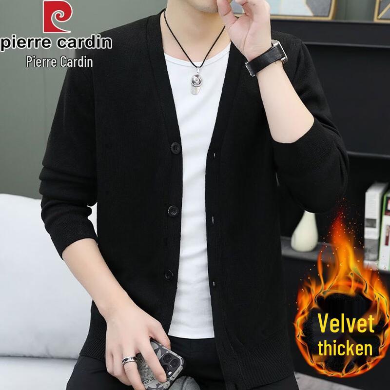 Pierre Cardin Men's V-Neck Knitted Cardigan