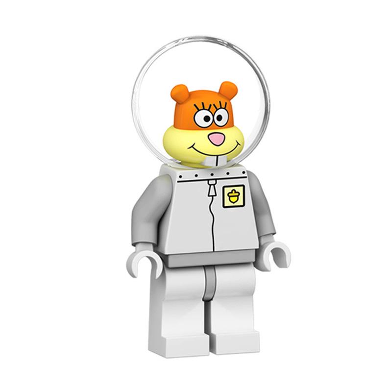 Оптовые игрушки-конструкторы «Мультяшный клоун и Бог богатства» Height about 5 cm