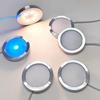 RGB Color Adjustable USB Circular Lamp 5V Bright Light Aluminum Alloy Lamp Energy-Efficient with Remote Control