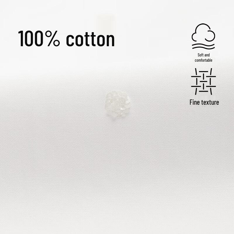 Cotton Straight Mid-length Skirt