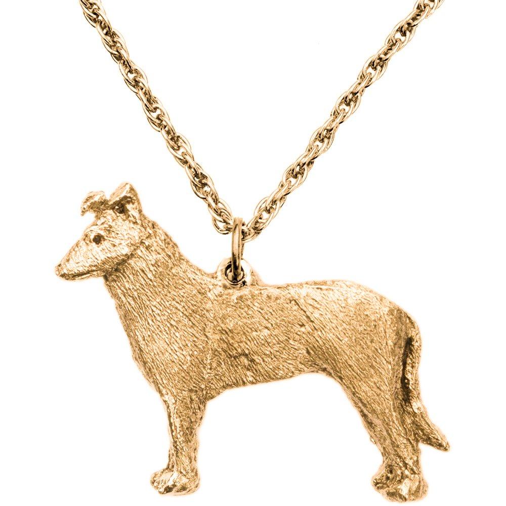 Smooth Collie British-made Art Dog Pendant Necklace Collection