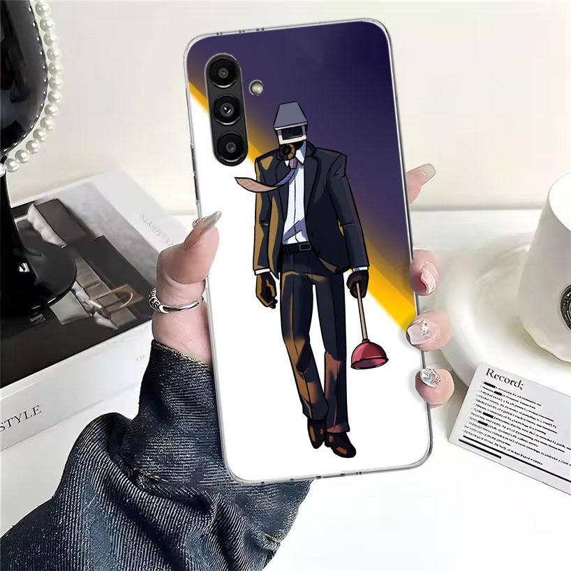 S-Skibidi Toilet Mobile Cell Phone Case For Samsung Galaxy A13 A14 A15 A16 A17 A53 A54 A55 A56 A57 A33 A34 A35 A36 A37 A23 A24 A