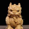 Thuja sutchuenensis Solid Wood Carved Tea Toys Kirin Tea Pet Ornament Home Crafts and Cultural Toys Kung Fu Tea Set Accessories