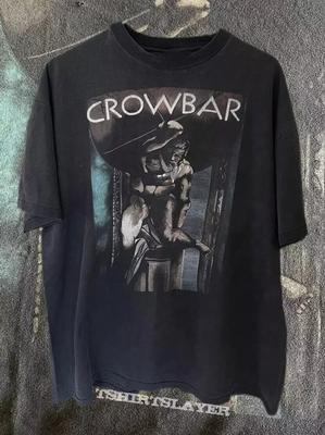 New Popular Crowbar Band Black T-Shirt Cotton Full Size