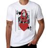Queen Of Hearts Bold Red Heart Overlay Tshirt Uv Sun Protection Tee Shirt