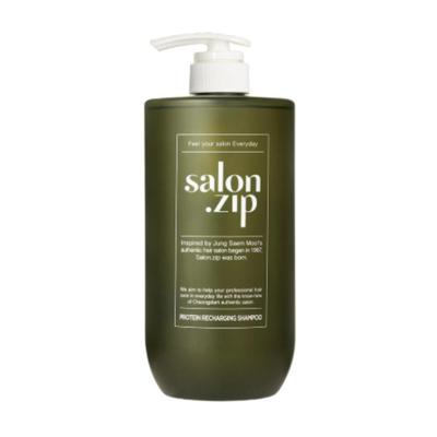JUNGSAEMMOOL Salon.Zip Shampoo Reconstituant Protéines 1 000 ml – Soin Professionnel des Cheveux Abîmés, Nutrition Intense en Protéines, Grande Capacité Thérapie Capillaire