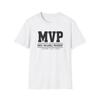 MVP Most Valuable President T-and Kids Tshirt | Vintage Collegiate Political Tee