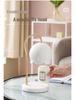 Beast Valley Lily Aroma Candle Lamp - Smokeless Wax Melting Marble Lamp for Romantic Bedroom Ambiance