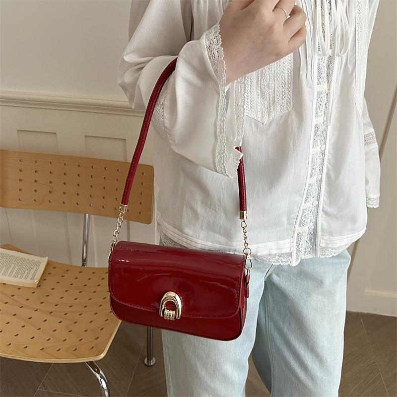 Women Fashion Simple Versatile Small Square Shoulder Crossbody Bag
