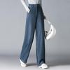 Women's High-Waisted Wide-Leg Jeans - Slimming, Versatile Spring Pants
